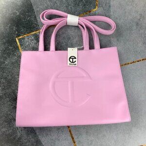 Telfar-Medium Shopping Bag -Pink